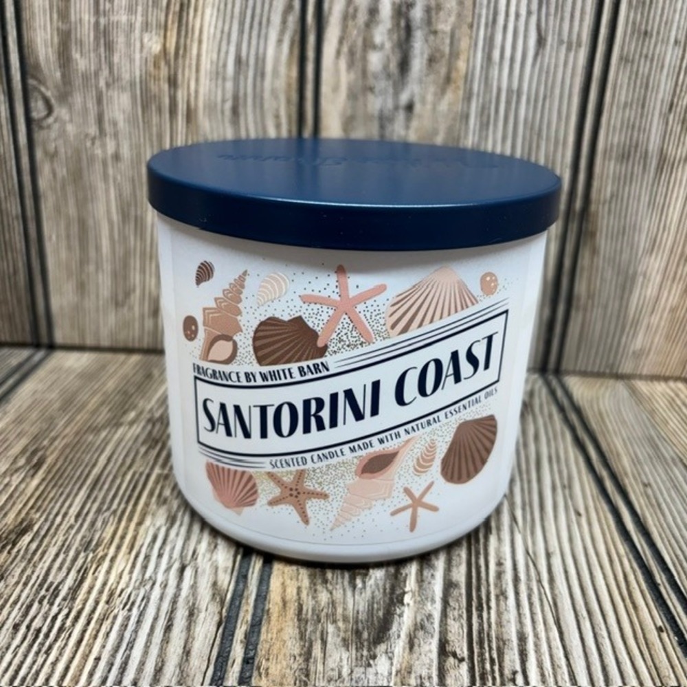 Bath & Body Works: 14.5 Oz 3-Wick Candle Santorini Coast